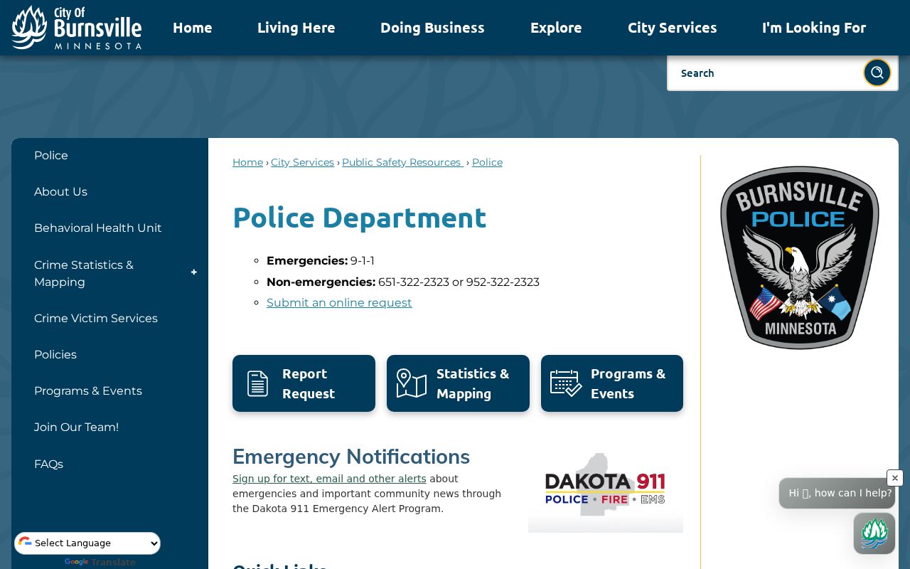 Burnsville court docket police parking and traffic ticket route